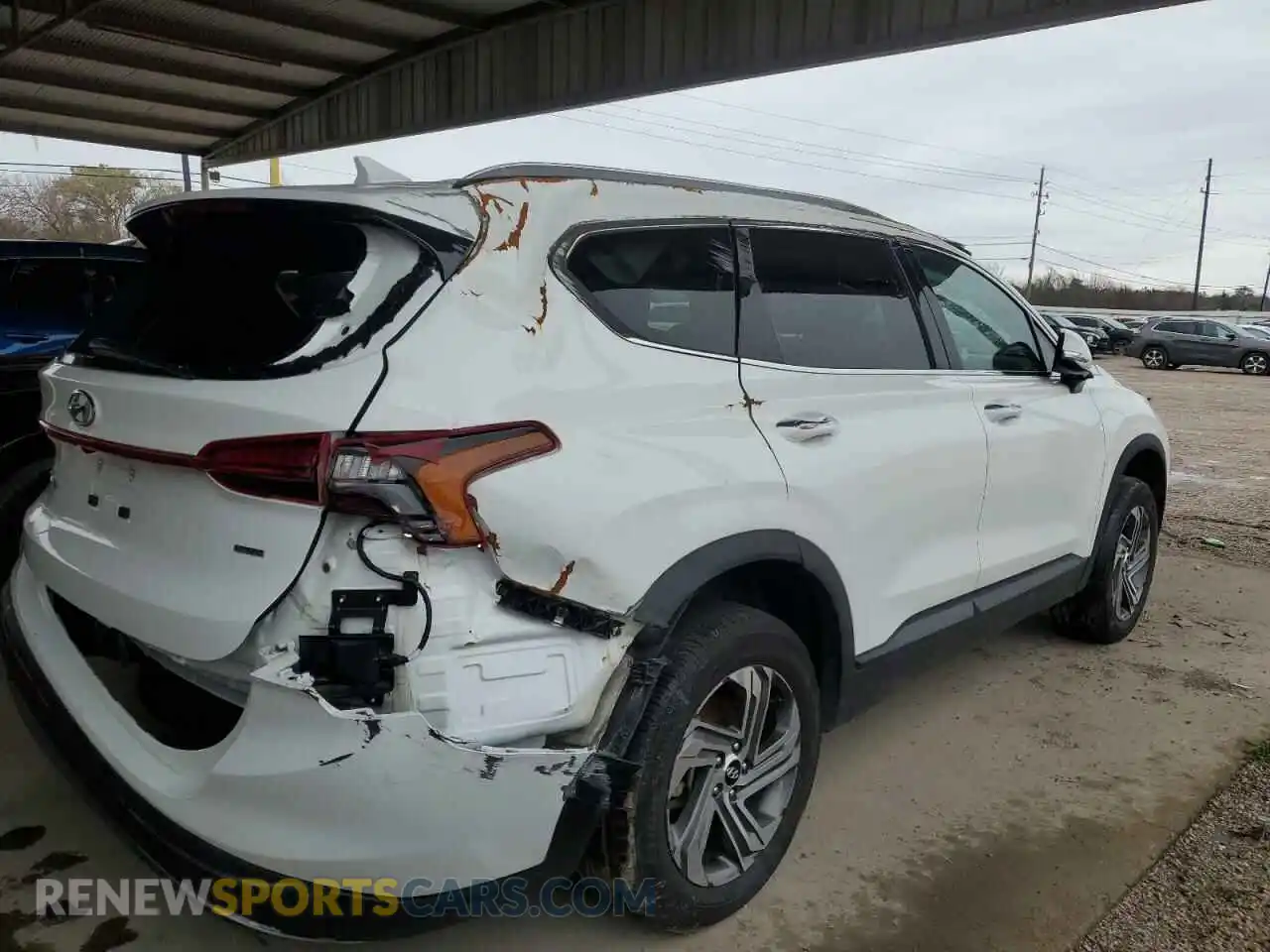 3 Photograph of a damaged car 5NMS2DAJ3PH598564 HYUNDAI SANTA FE 2023