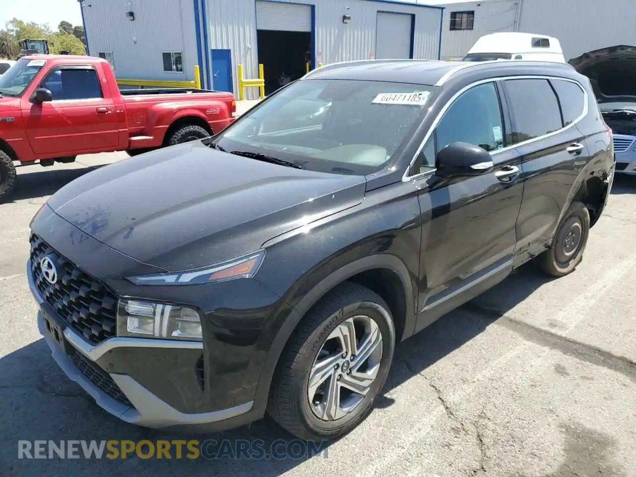 1 Photograph of a damaged car 5NMS2DAJ4PH494052 HYUNDAI SANTA FE 2023