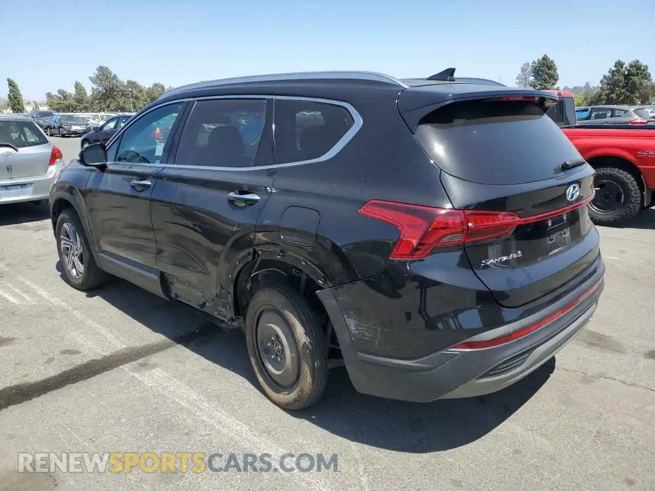 2 Photograph of a damaged car 5NMS2DAJ4PH494052 HYUNDAI SANTA FE 2023