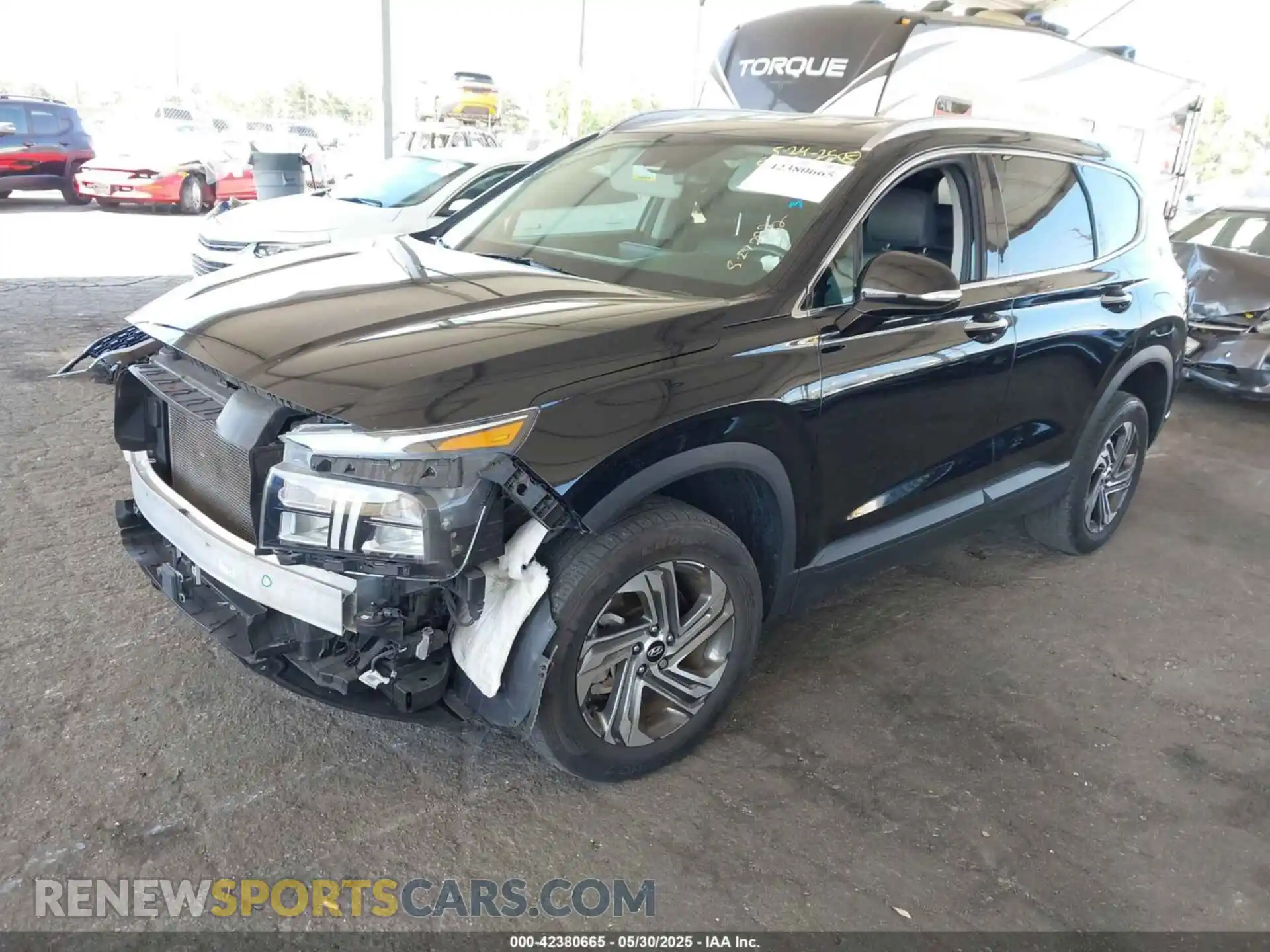 2 Photograph of a damaged car 5NMS2DAJ5PH487370 HYUNDAI SANTA FE 2023