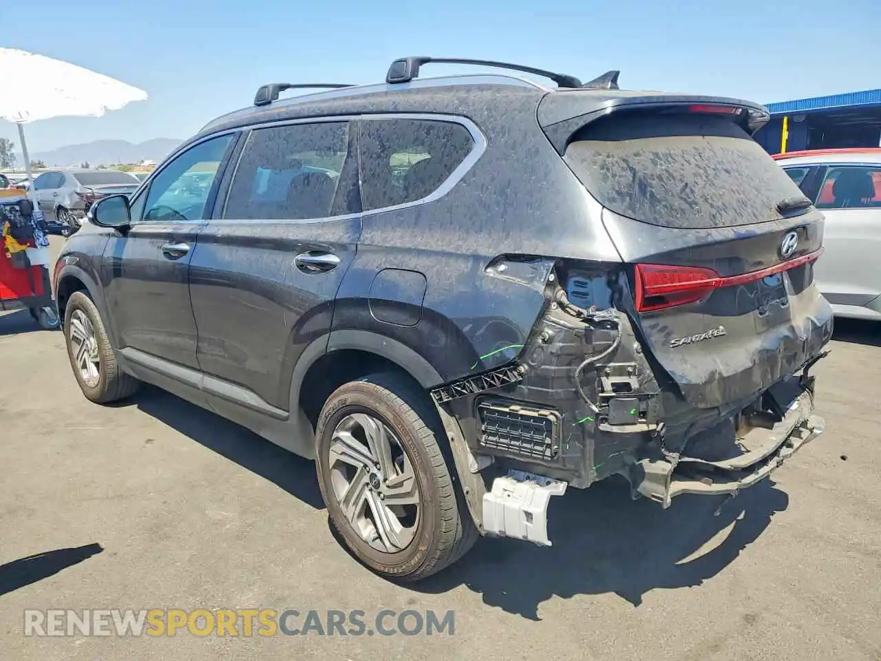 2 Photograph of a damaged car 5NMS2DAJ5PH550760 HYUNDAI SANTA FE 2023