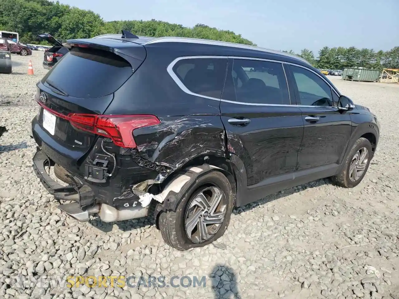 3 Photograph of a damaged car 5NMS2DAJ5PH577599 HYUNDAI SANTA FE 2023