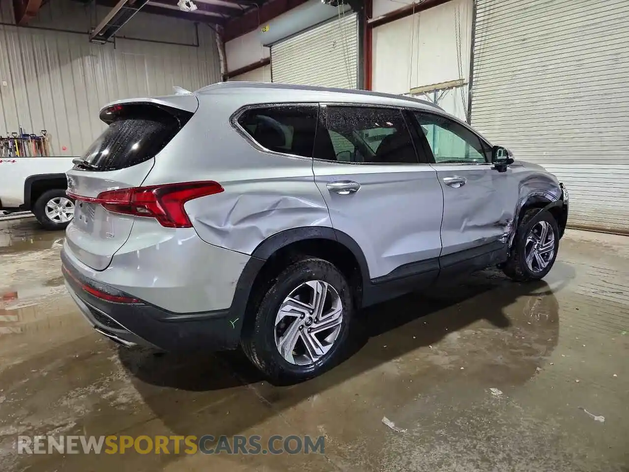 3 fotografías del automóvil dañado 5NMS2DAJ5PH623559 HYUNDAI SANTA FE 2023