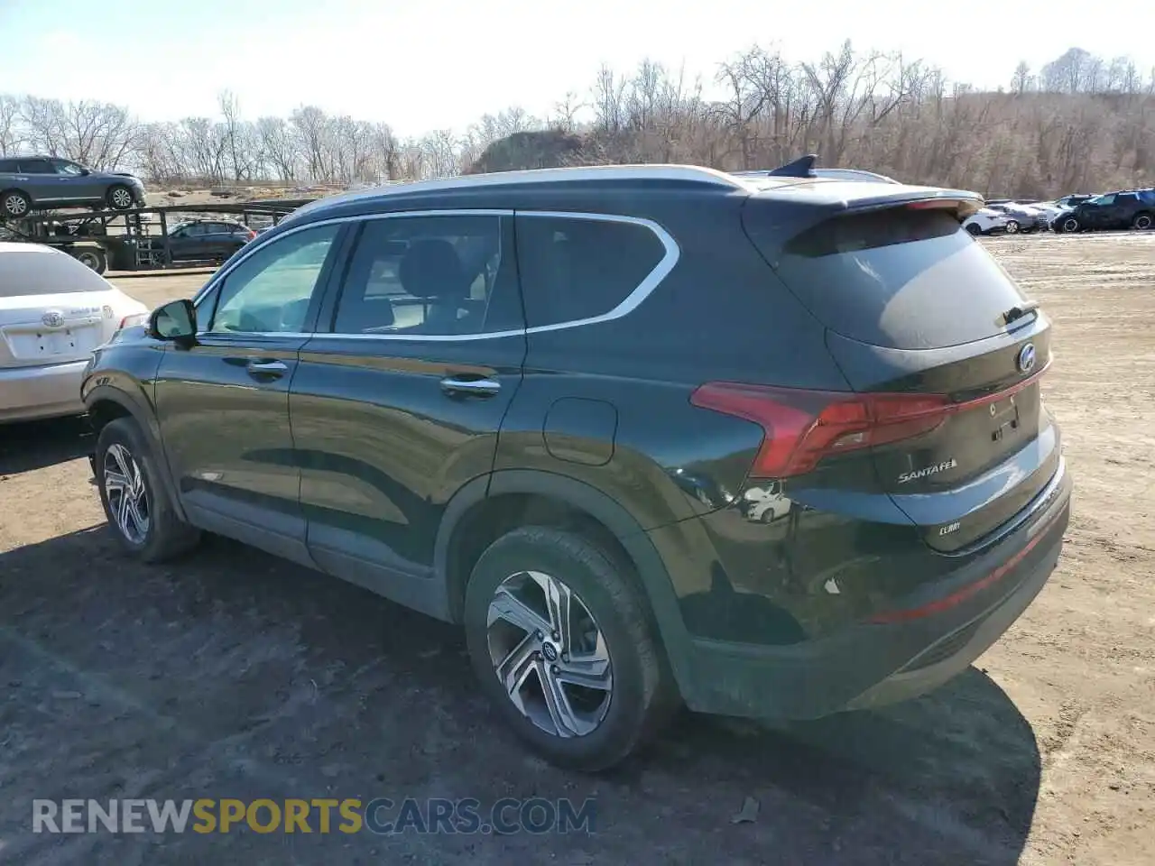 2 fotografías del automóvil dañado 5NMS2DAJ7PH486480 HYUNDAI SANTA FE 2023