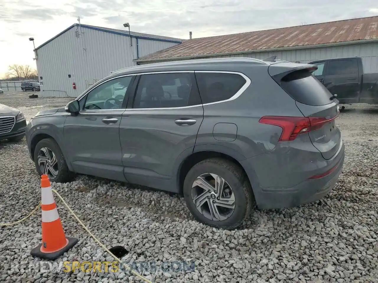 2 Photograph of a damaged car 5NMS2DAJ7PH607699 HYUNDAI SANTA FE 2023