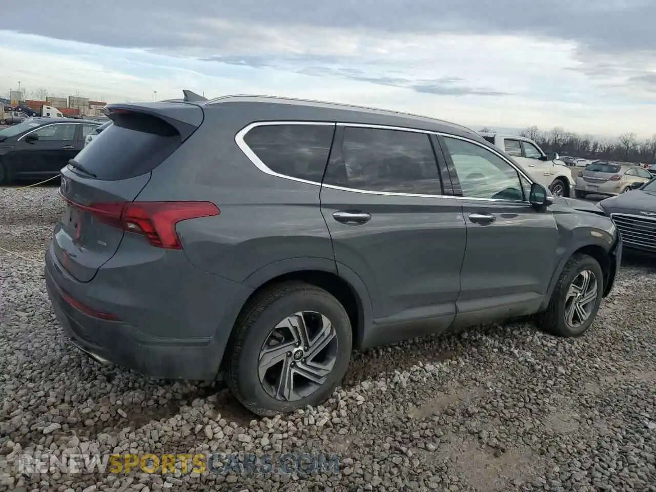 3 Photograph of a damaged car 5NMS2DAJ7PH607699 HYUNDAI SANTA FE 2023