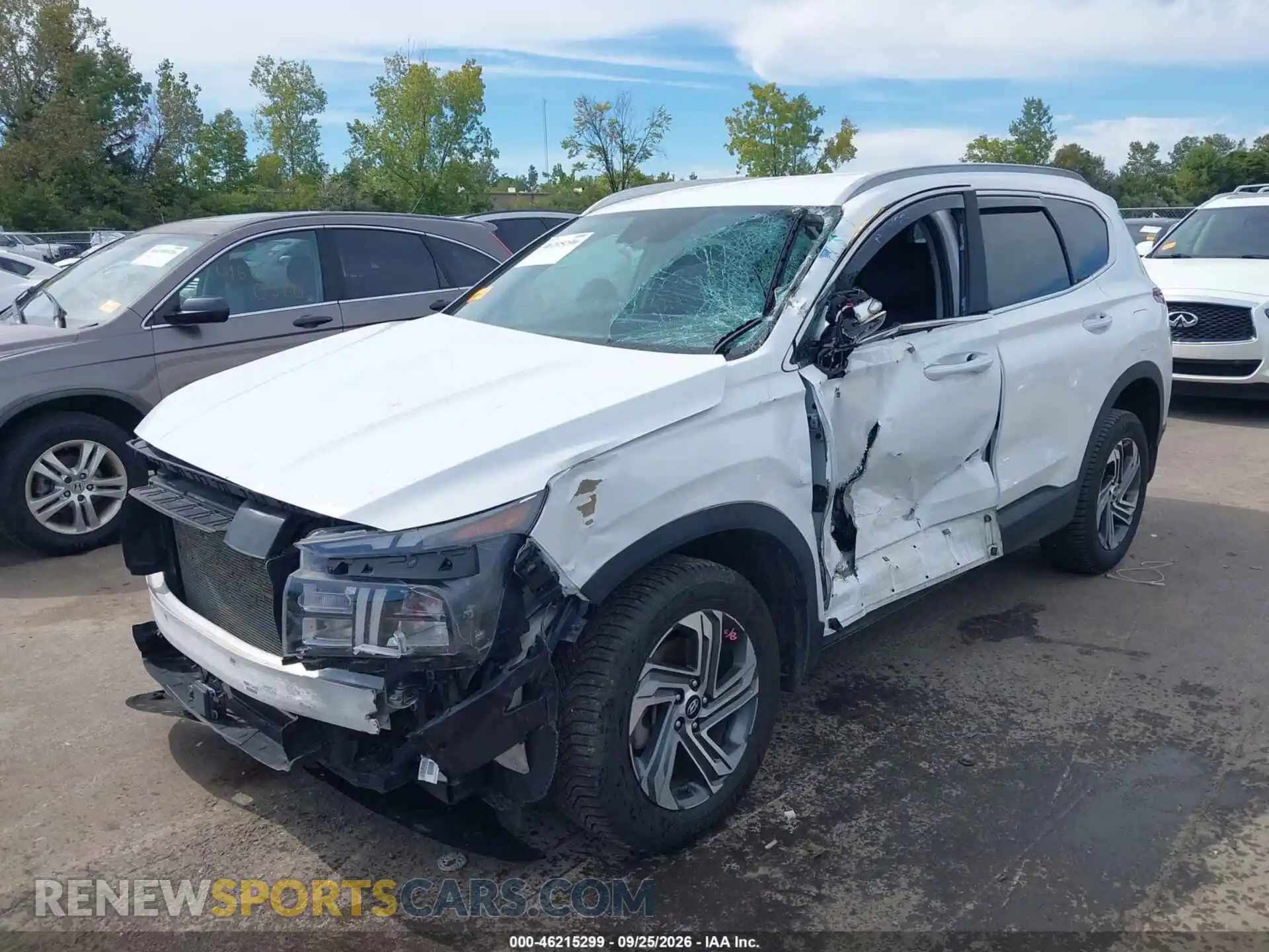 2 Photograph of a damaged car 5NMS2DAJ7PH649631 HYUNDAI SANTA FE 2023