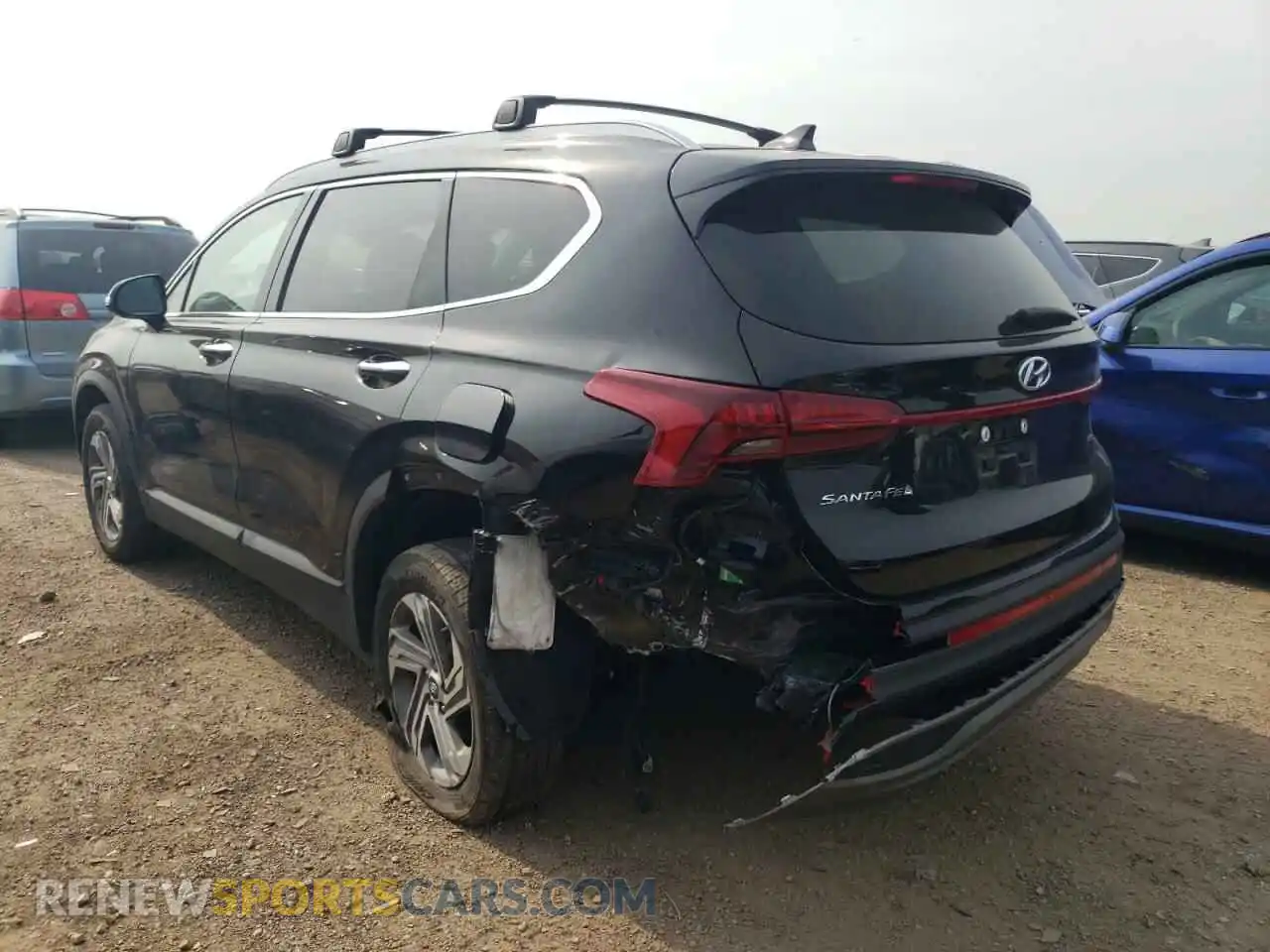 2 Photograph of a damaged car 5NMS2DAJ8PH493602 HYUNDAI SANTA FE 2023