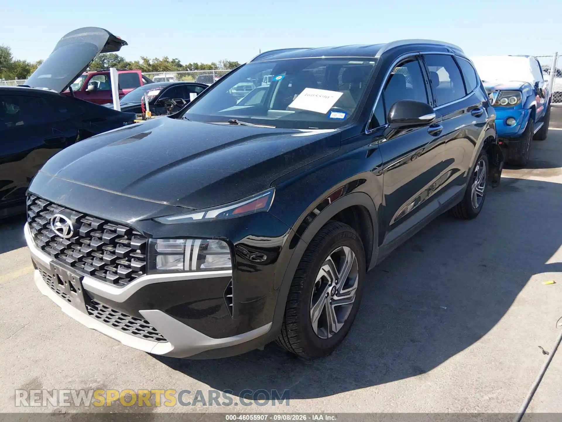 2 Photograph of a damaged car 5NMS2DAJ8PH503836 HYUNDAI SANTA FE 2023