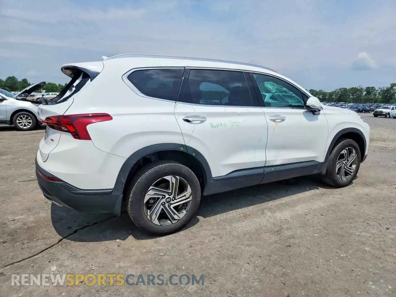 3 fotografías del automóvil dañado 5NMS2DAJ8PH558531 HYUNDAI SANTA FE 2023