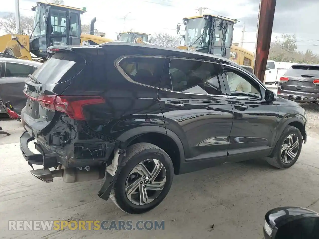 3 Photograph of a damaged car 5NMS2DAJ8PH580853 HYUNDAI SANTA FE 2023