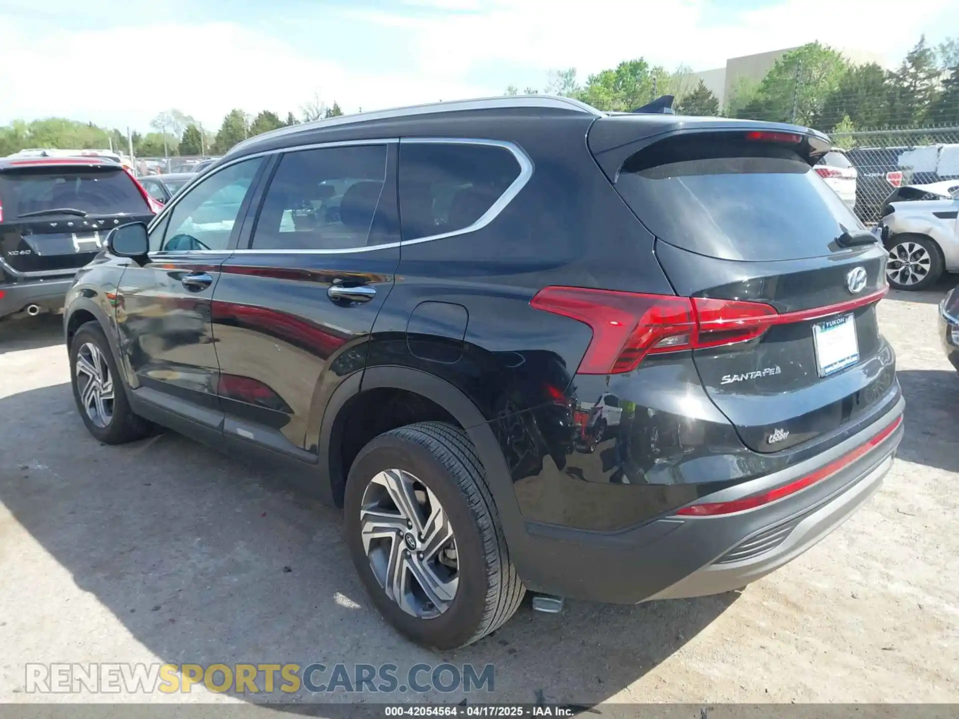 3 Photograph of a damaged car 5NMS2DAJ8PH609655 HYUNDAI SANTA FE 2023