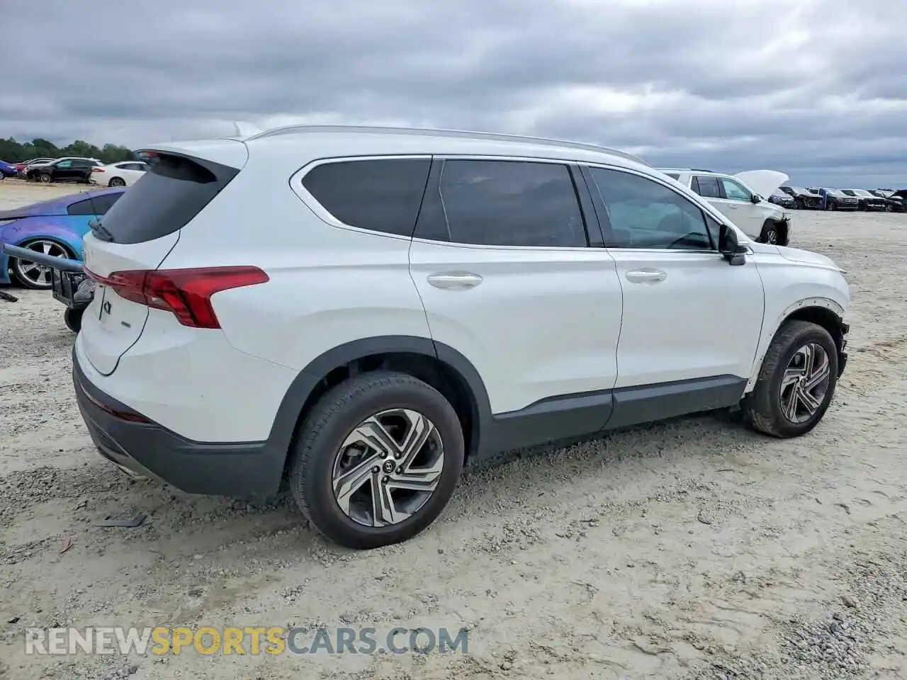 3 fotografías del automóvil dañado 5NMS2DAJ9PH488795 HYUNDAI SANTA FE 2023