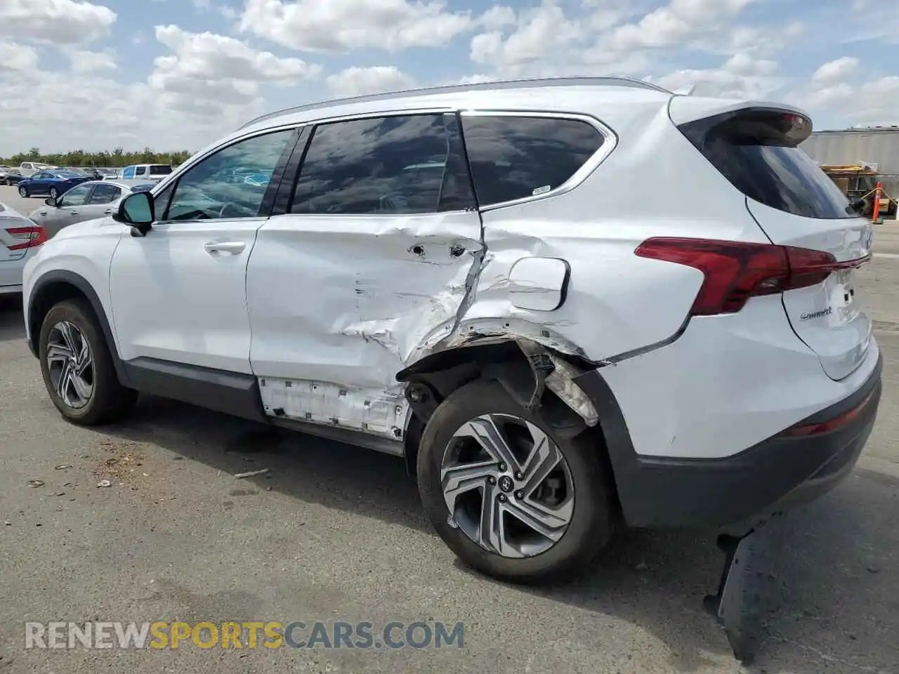 2 Photograph of a damaged car 5NMS2DAJ9PH560336 HYUNDAI SANTA FE 2023