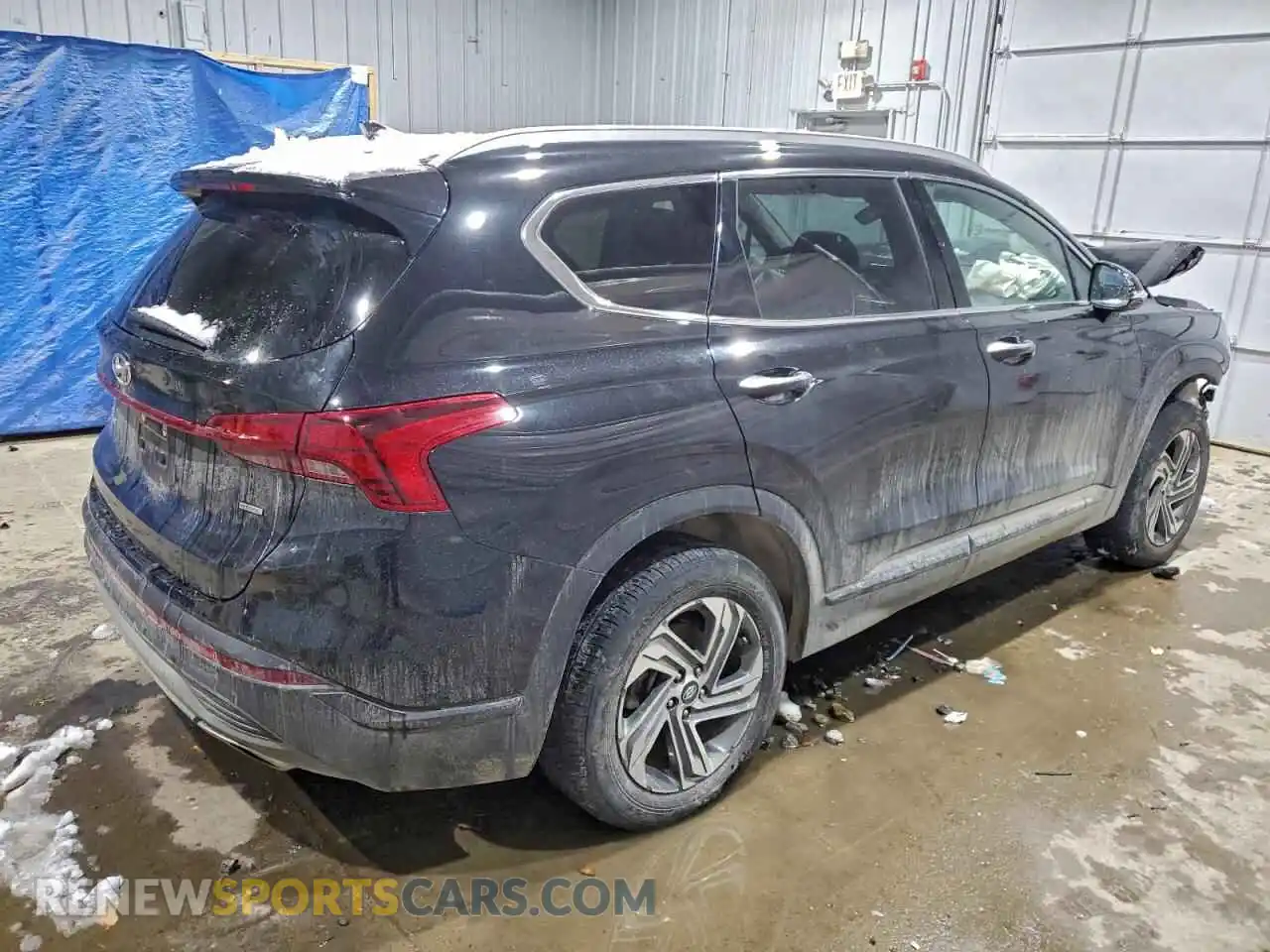 3 Photograph of a damaged car 5NMS2DAJ9PH593109 HYUNDAI SANTA FE 2023