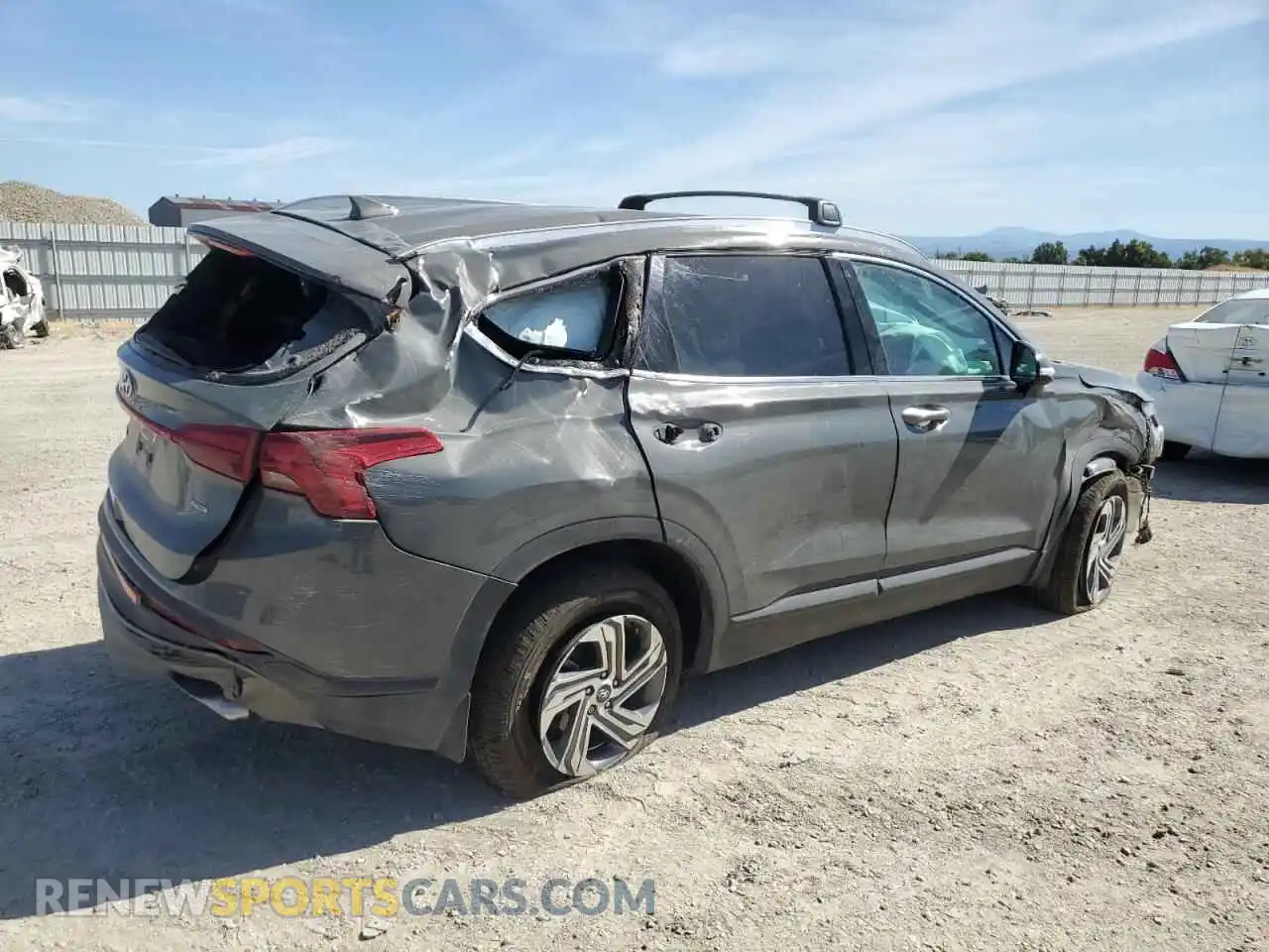 3 Photograph of a damaged car 5NMS2DAJ9PH596348 HYUNDAI SANTA FE 2023