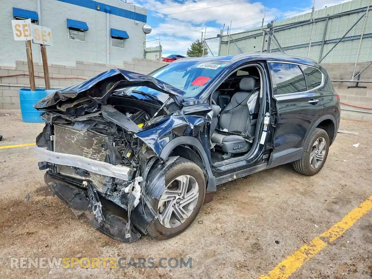 1 Photograph of a damaged car 5NMS2DAJ9PH609292 HYUNDAI SANTA FE 2023