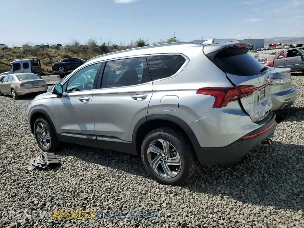 2 Photograph of a damaged car 5NMS2DAJXPH607972 HYUNDAI SANTA FE 2023