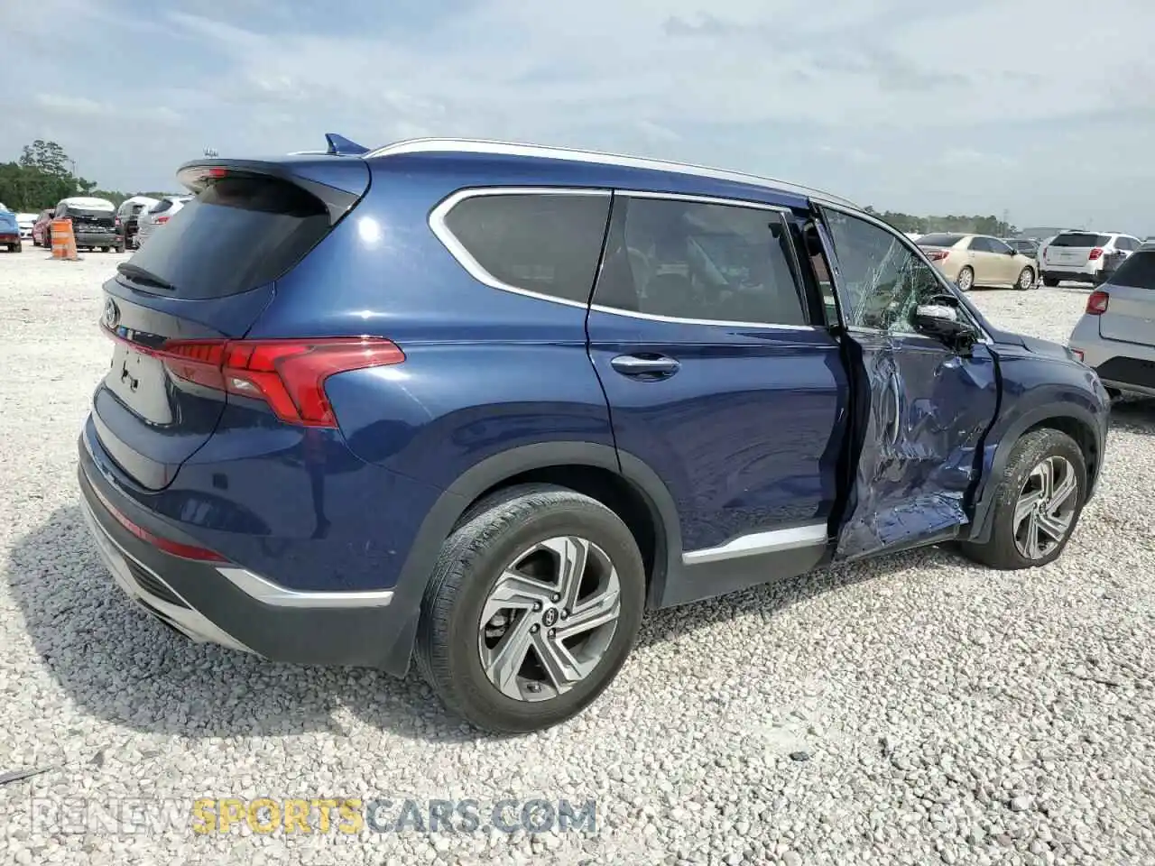 3 Photograph of a damaged car 5NMS34AJ4PH577669 HYUNDAI SANTA FE 2023