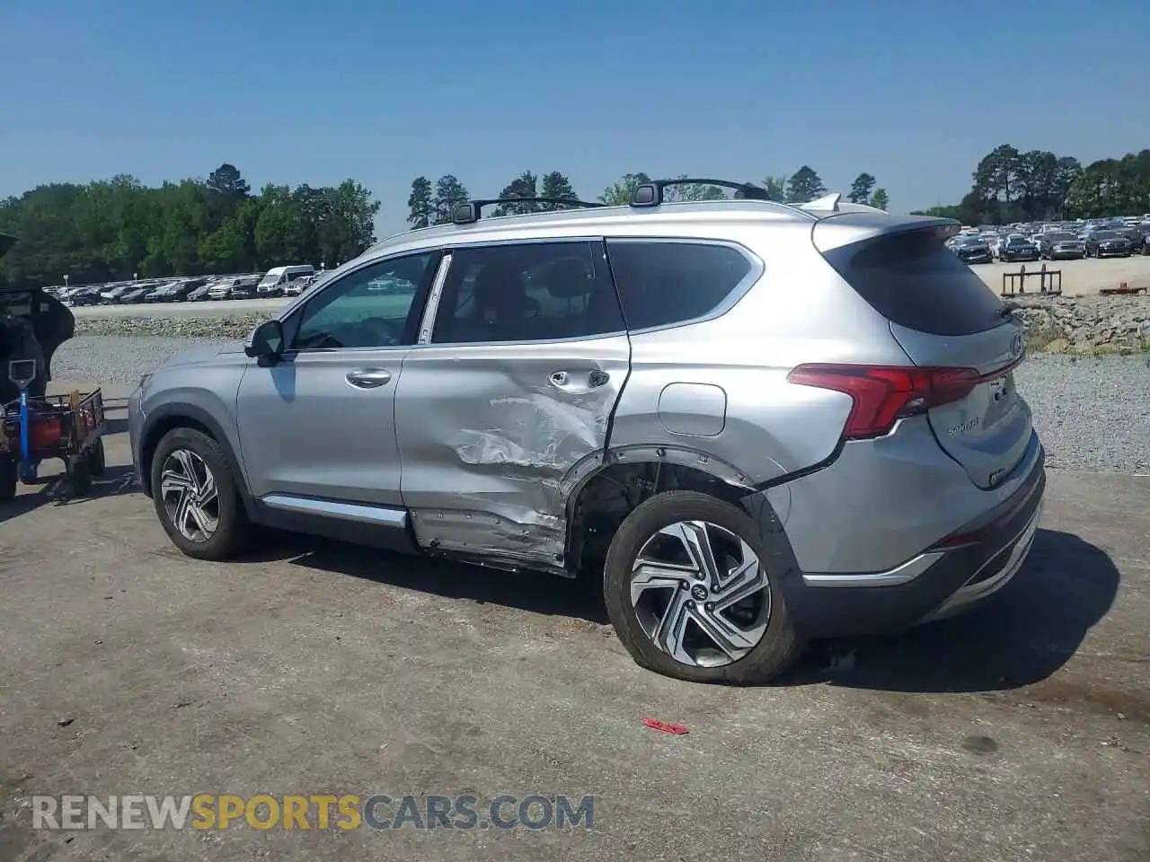 2 Photograph of a damaged car 5NMS34AJ7PH536517 HYUNDAI SANTA FE 2023