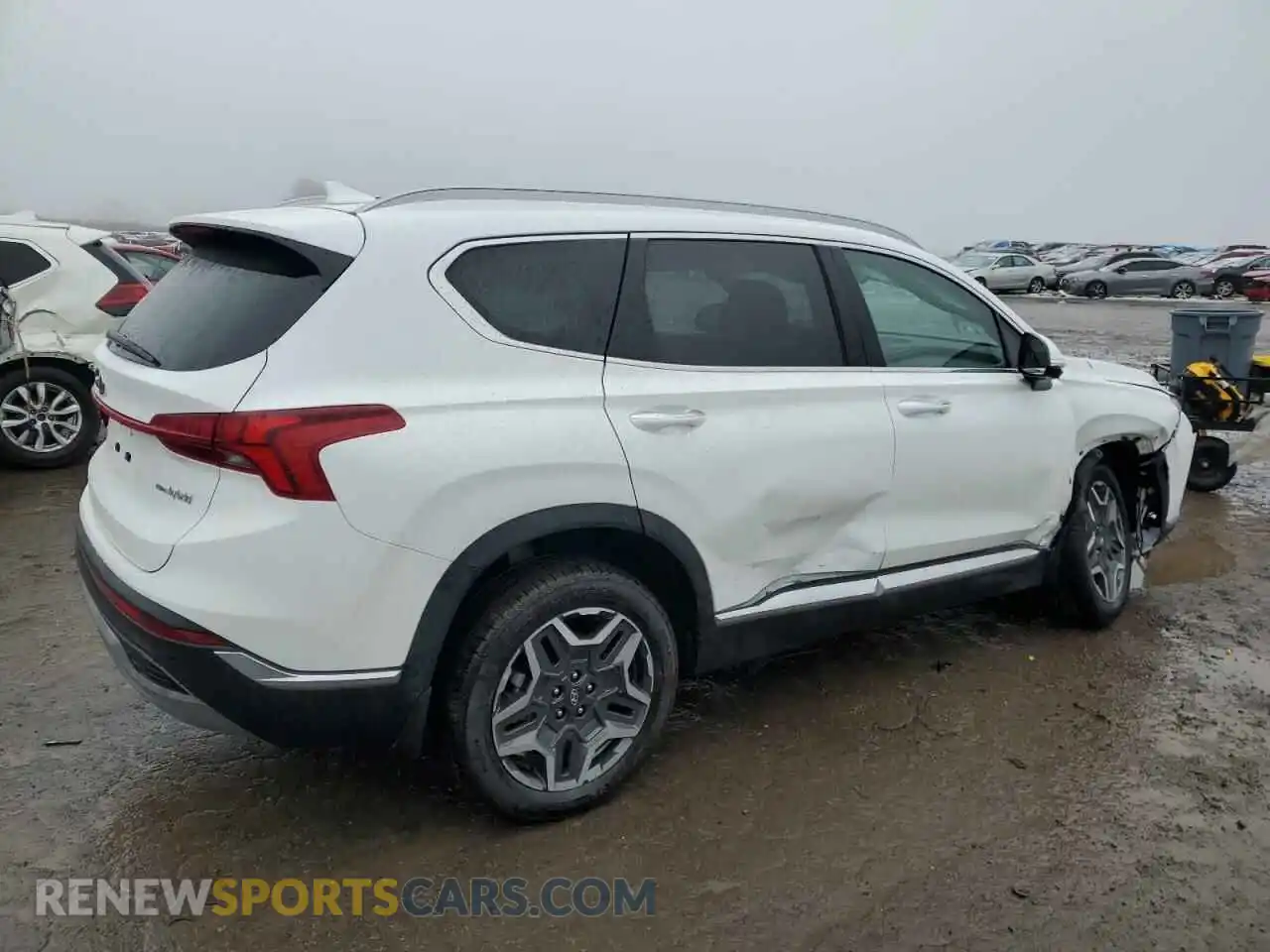 3 Фотография поврежденного автомобиля 5NMS3DA11PH023733 HYUNDAI SANTA FE 2023