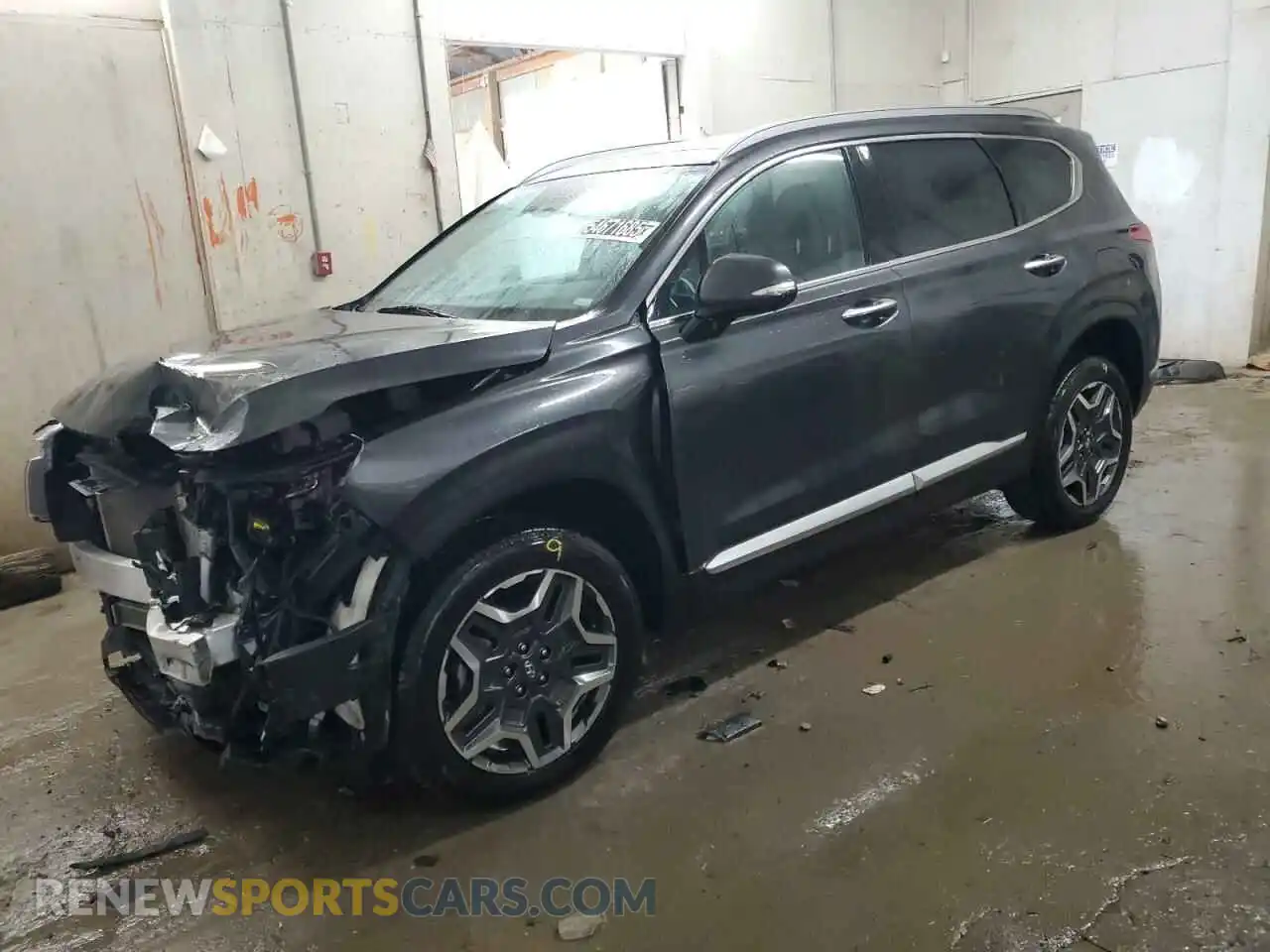 1 Photograph of a damaged car 5NMS3DA14PH011334 HYUNDAI SANTA FE 2023