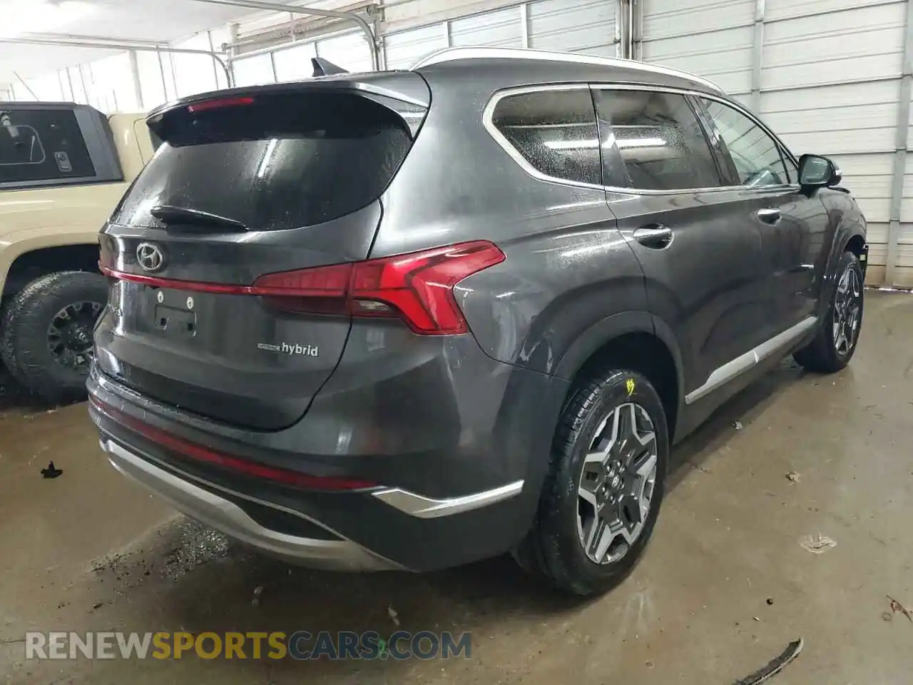 3 Photograph of a damaged car 5NMS3DA14PH011334 HYUNDAI SANTA FE 2023