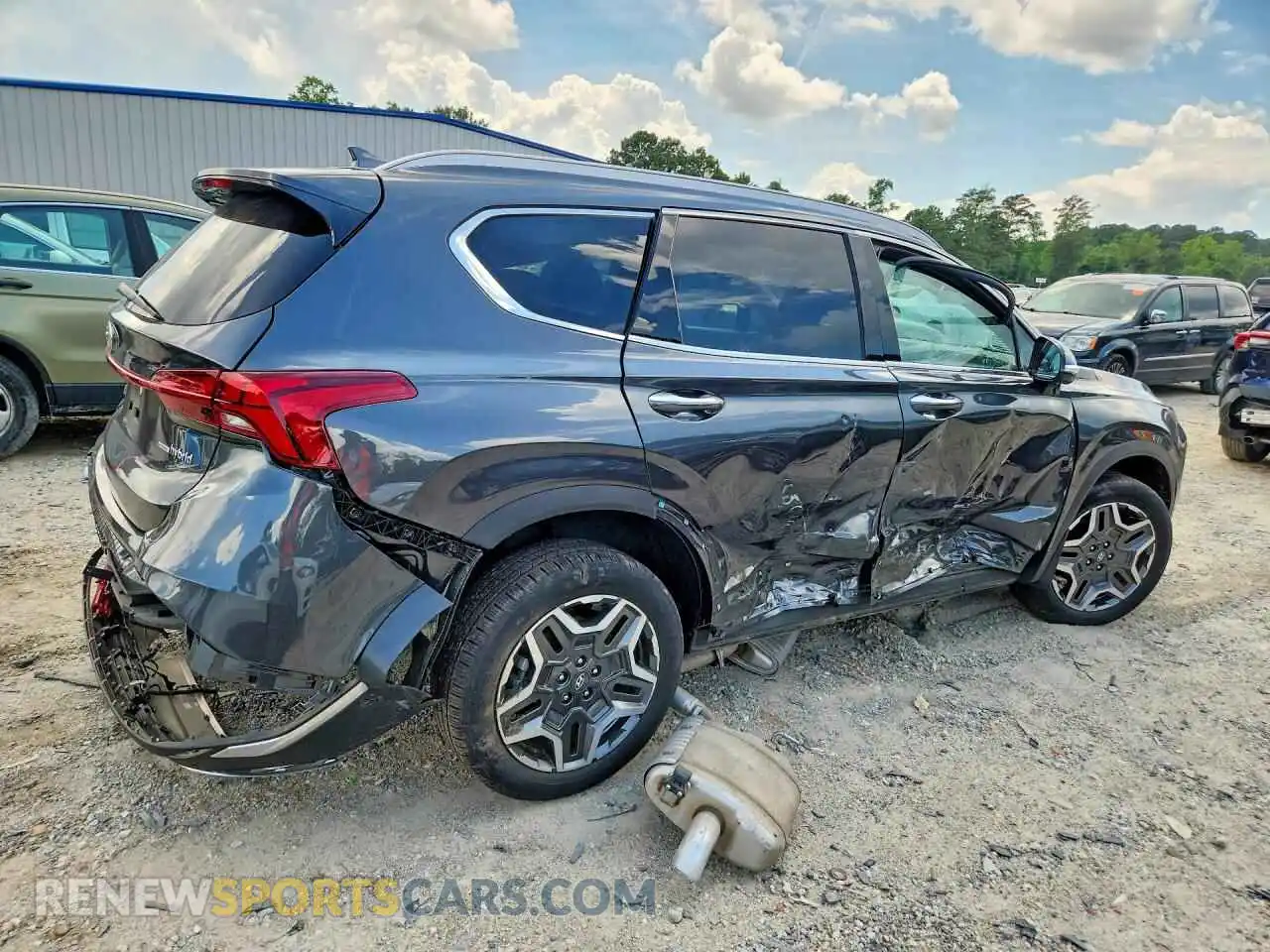 3 Photograph of a damaged car 5NMS3DA19PH010356 HYUNDAI SANTA FE 2023