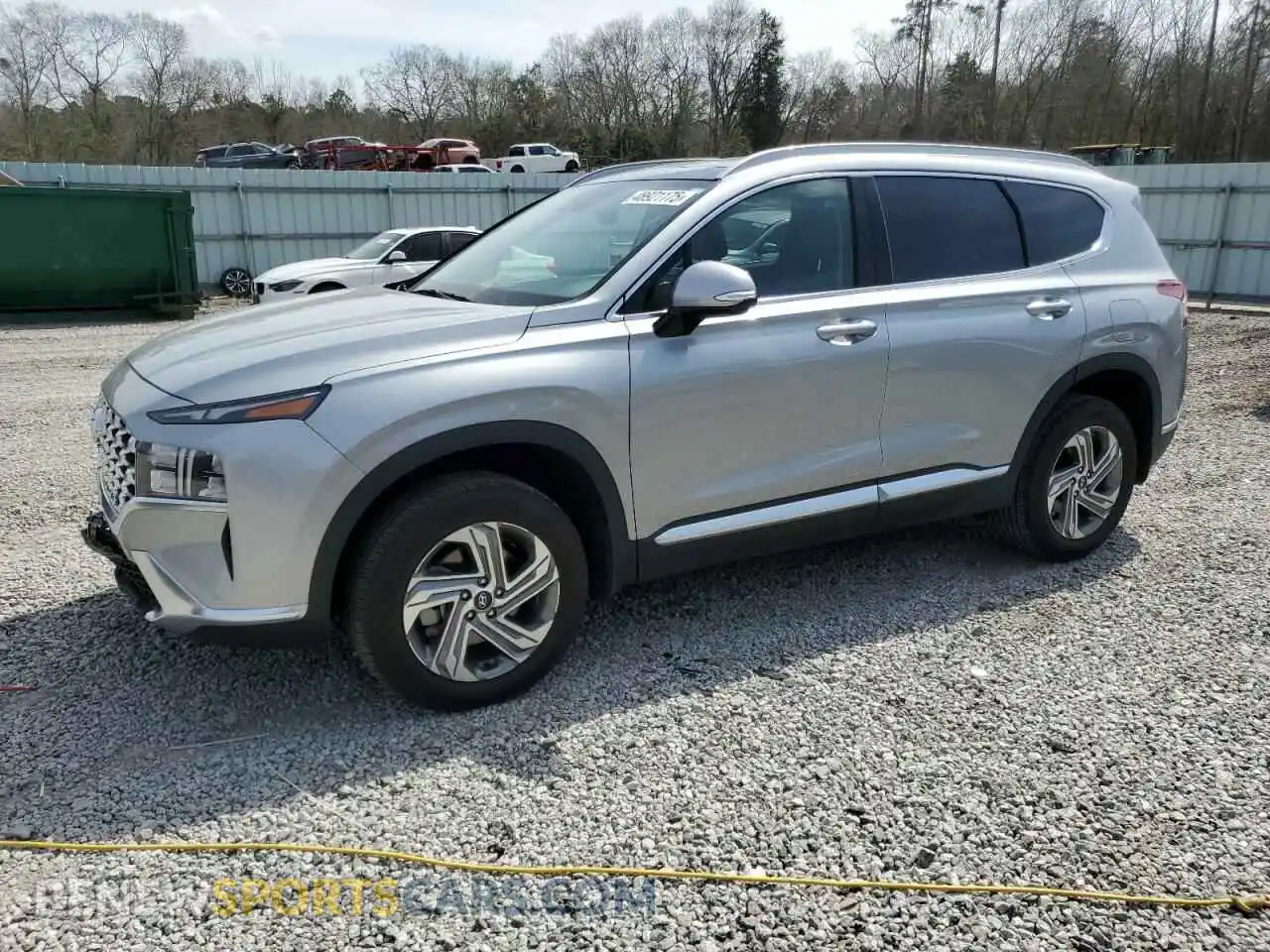 1 Photograph of a damaged car 5NMS3DAJ0PH512785 HYUNDAI SANTA FE 2023