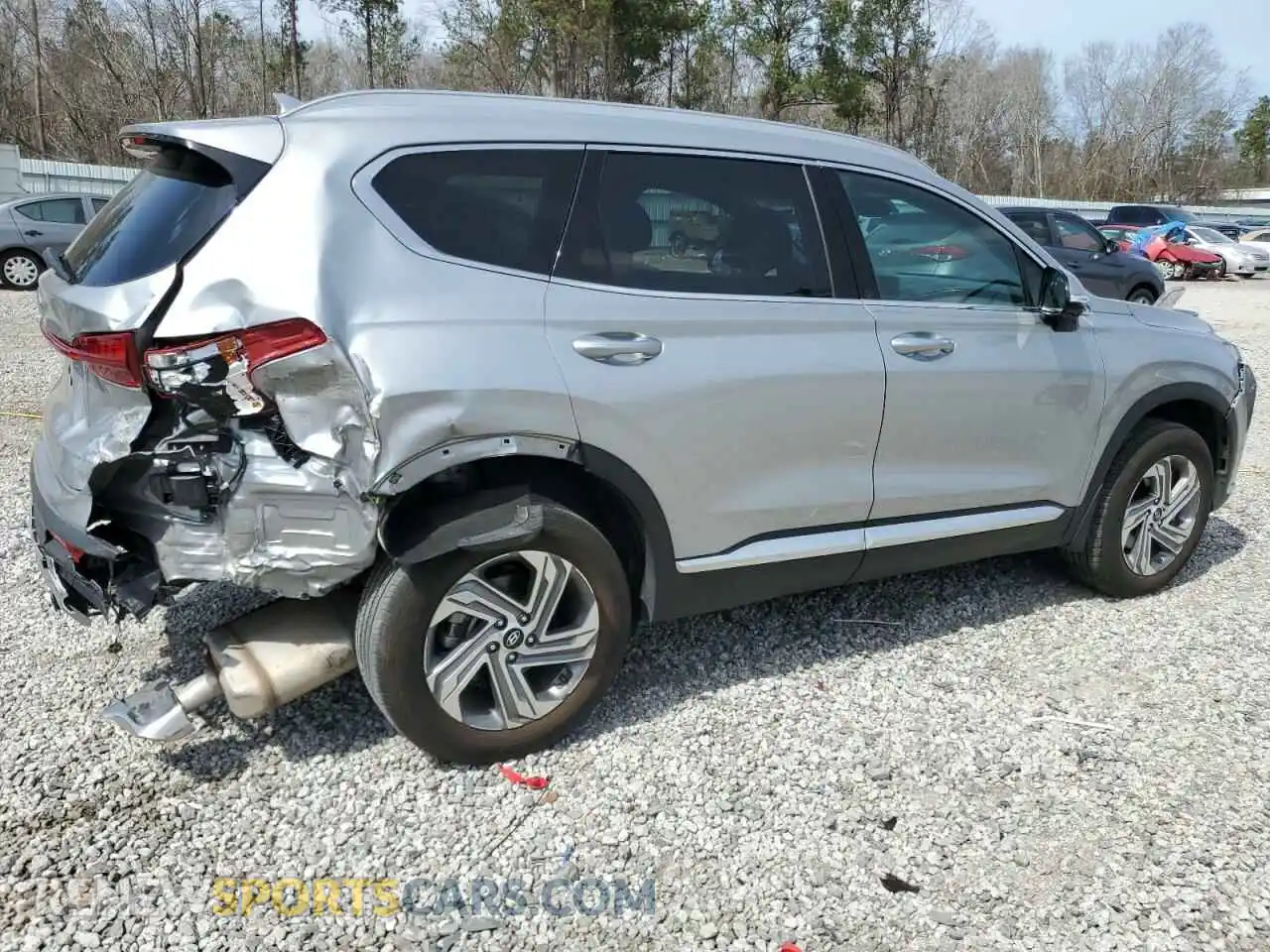 3 Photograph of a damaged car 5NMS3DAJ0PH512785 HYUNDAI SANTA FE 2023