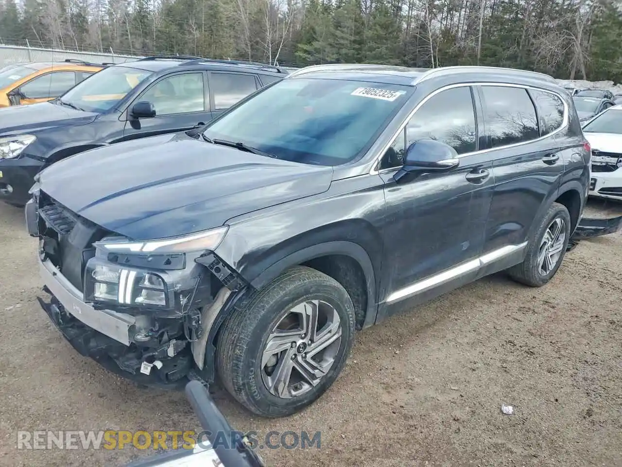 1 Photograph of a damaged car 5NMS3DAJ0PH623014 HYUNDAI SANTA FE 2023