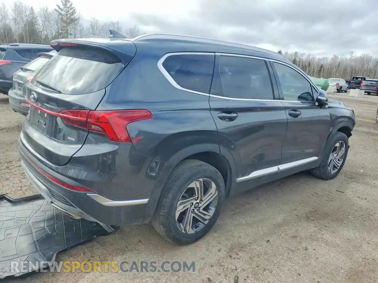 3 Photograph of a damaged car 5NMS3DAJ0PH623014 HYUNDAI SANTA FE 2023