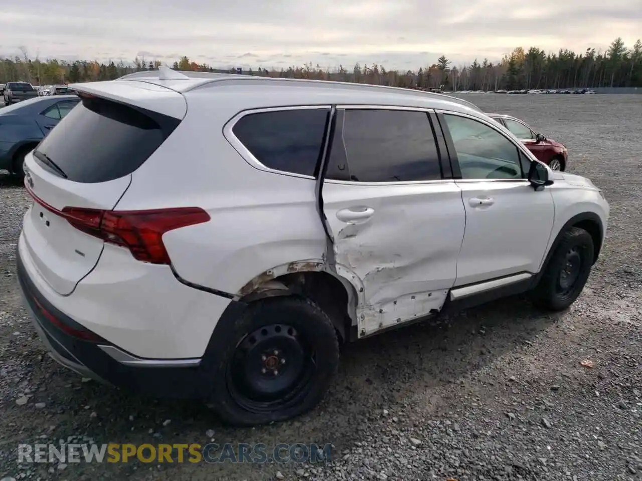 3 Photograph of a damaged car 5NMS3DAJ2PH526106 HYUNDAI SANTA FE 2023