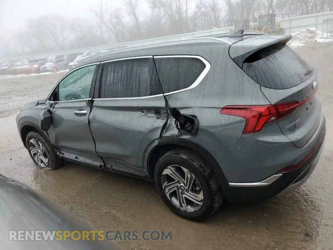 2 Photograph of a damaged car 5NMS3DAJ2PH615030 HYUNDAI SANTA FE 2023