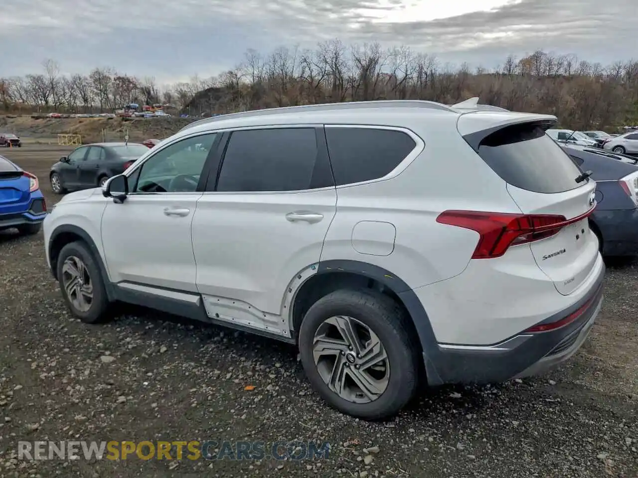 2 Photograph of a damaged car 5NMS3DAJ5PH636647 HYUNDAI SANTA FE 2023
