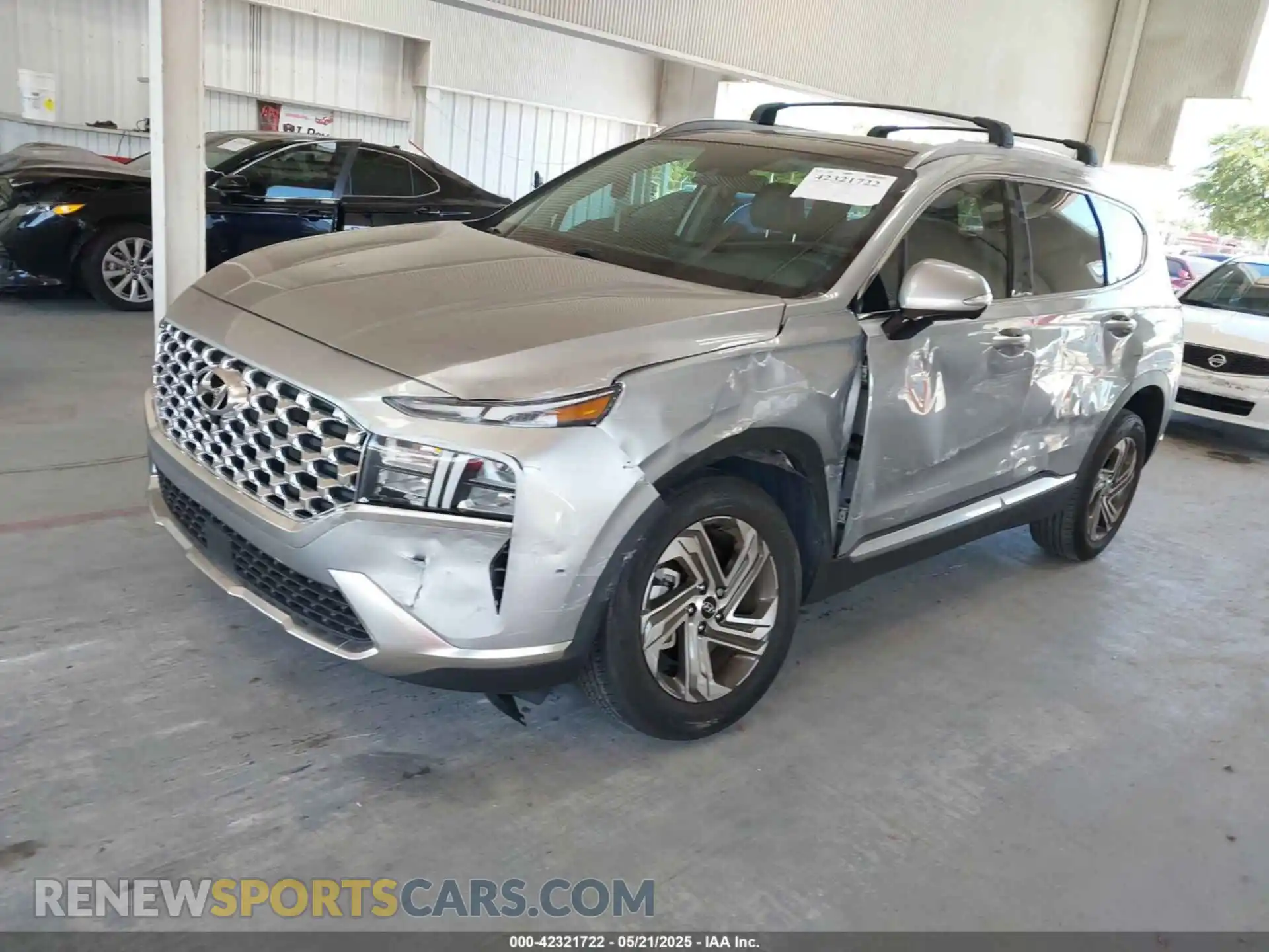 2 Photograph of a damaged car 5NMS3DAJ7PH536100 HYUNDAI SANTA FE 2023