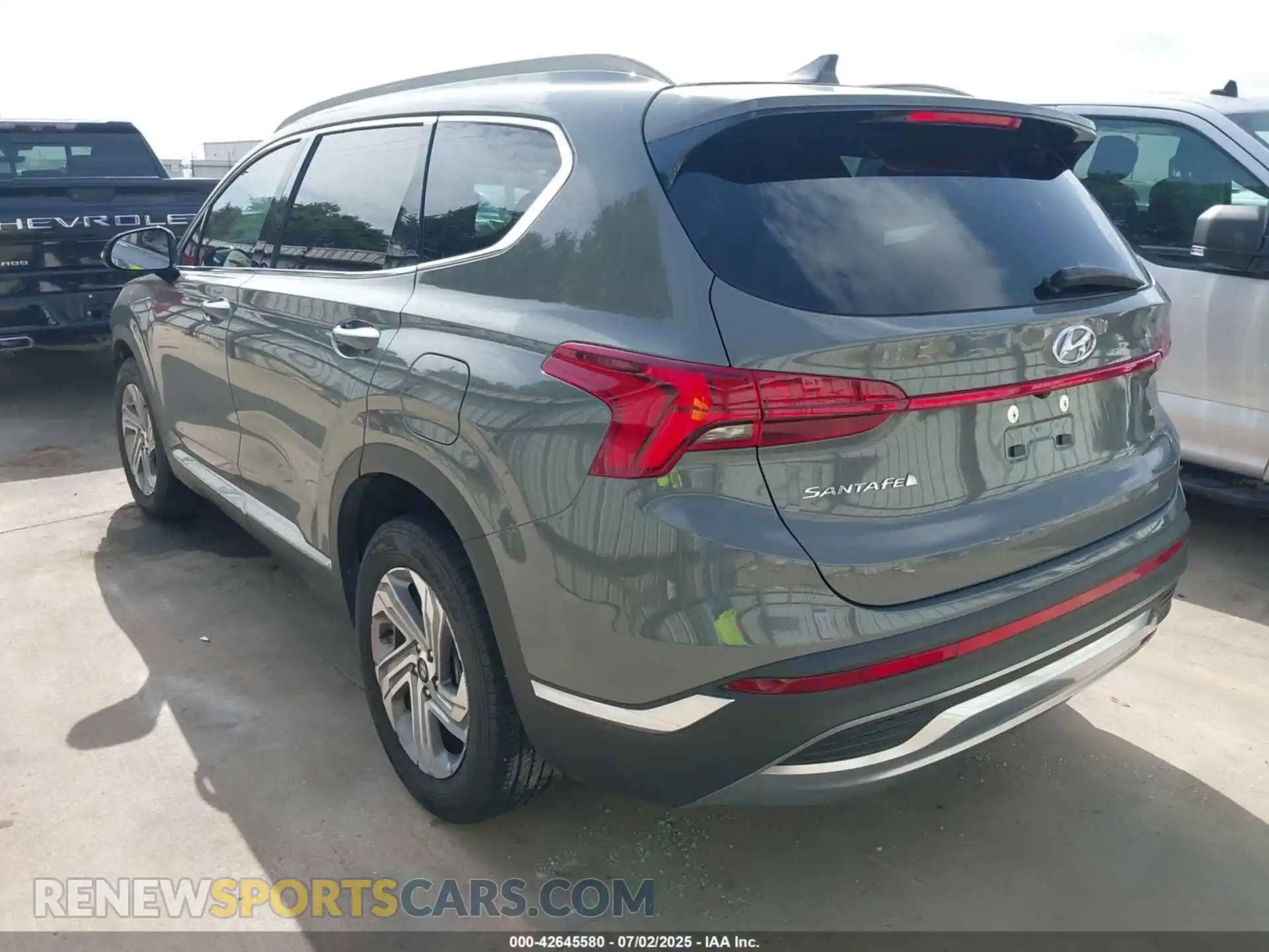 3 Photograph of a damaged car 5NMS3DAJ8PH569820 HYUNDAI SANTA FE 2023