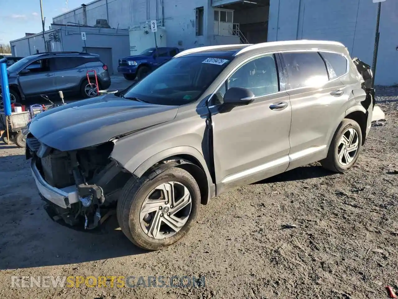 1 Photograph of a damaged car 5NMS3DAJ8PH580056 HYUNDAI SANTA FE 2023