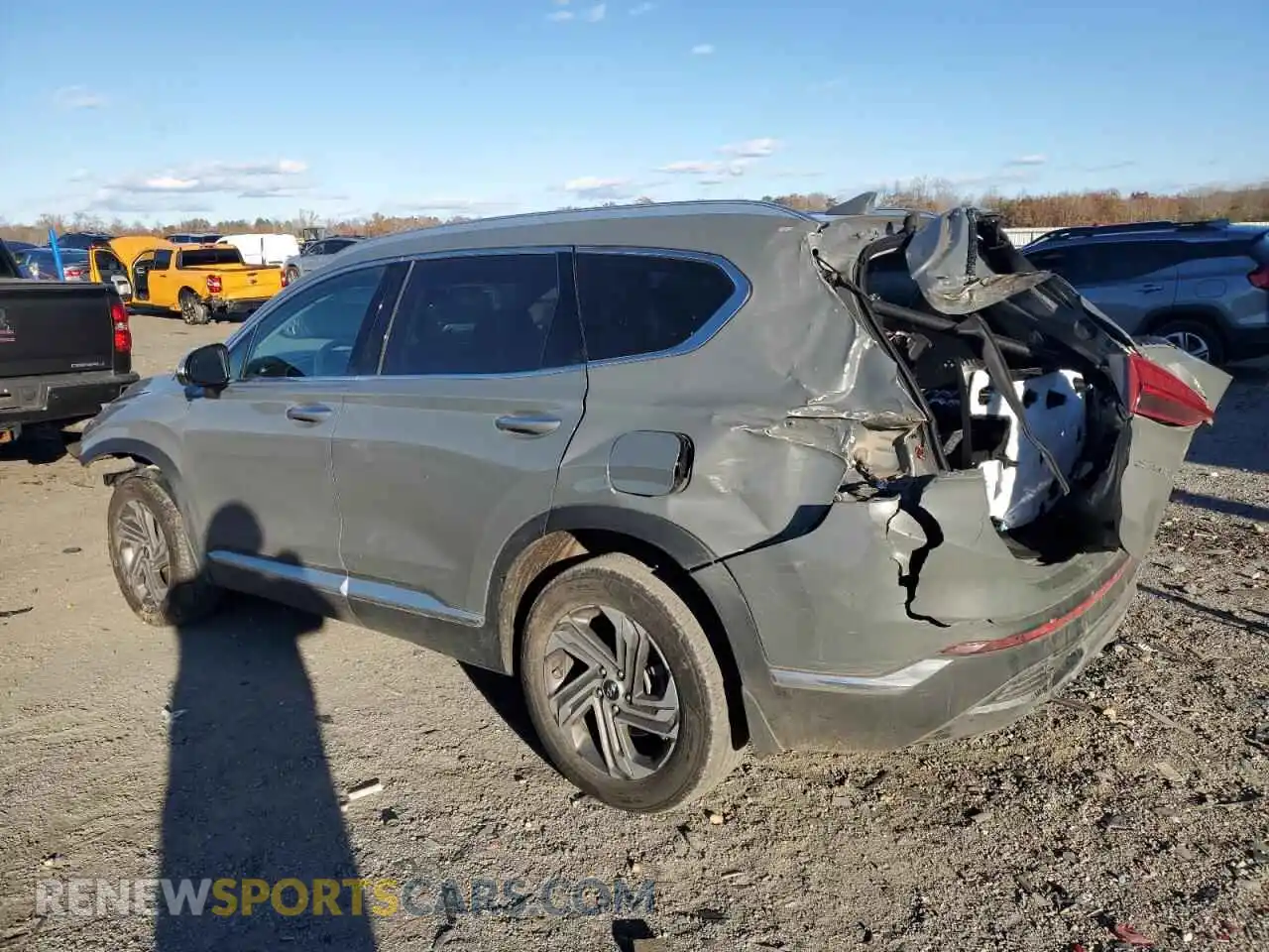 2 Photograph of a damaged car 5NMS3DAJ8PH580056 HYUNDAI SANTA FE 2023
