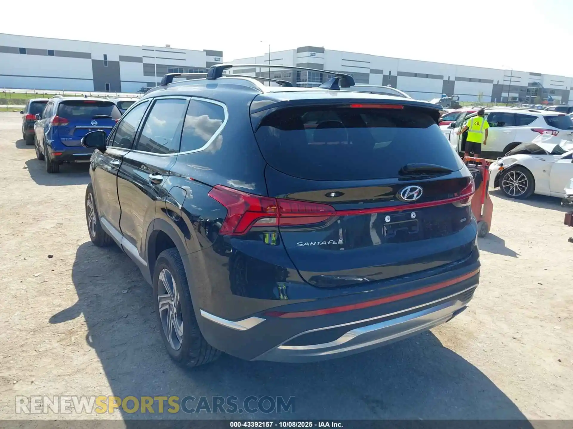 3 Photograph of a damaged car 5NMS3DAJ8PH580106 HYUNDAI SANTA FE 2023