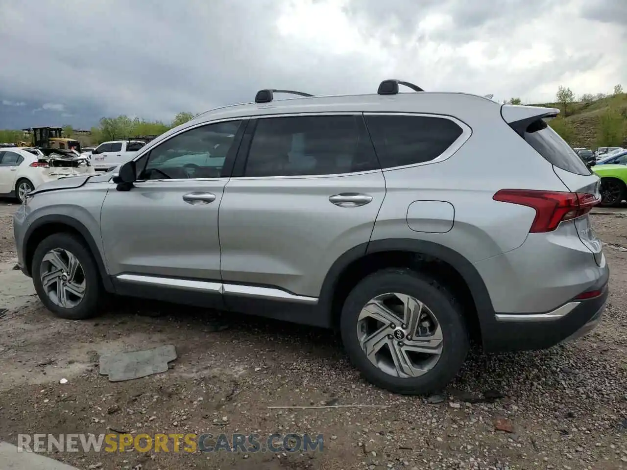 2 Photograph of a damaged car 5NMS3DAJ9PH512784 HYUNDAI SANTA FE 2023