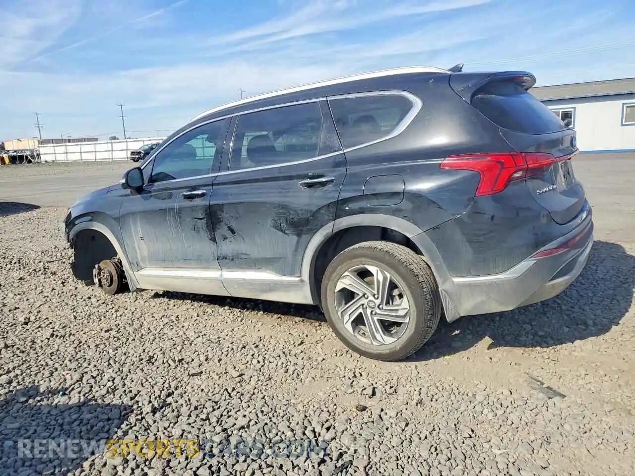 2 fotografías del automóvil dañado 5NMS3DAJ9PH558776 HYUNDAI SANTA FE 2023