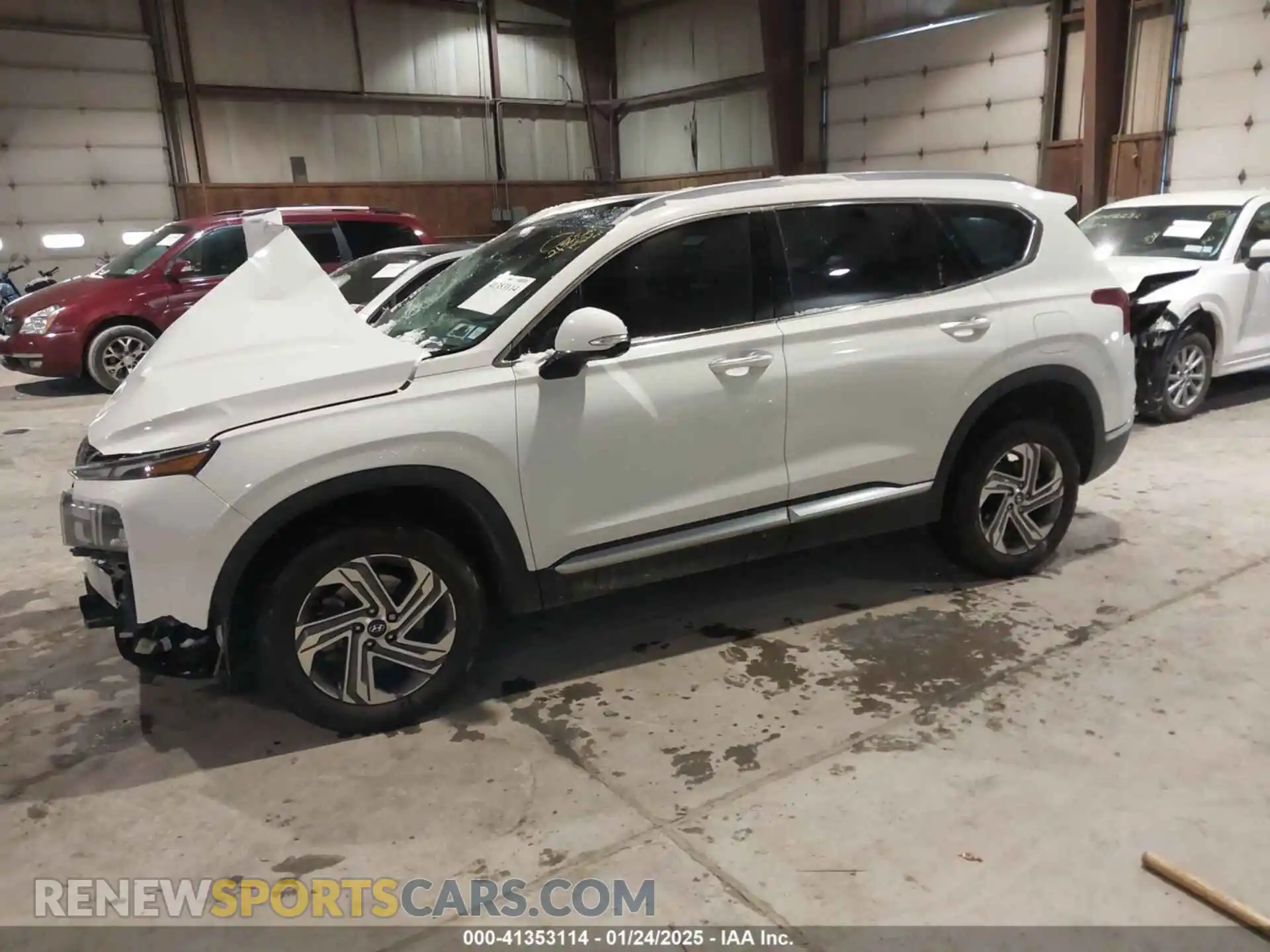 2 Photograph of a damaged car 5NMS3DAJ9PH656996 HYUNDAI SANTA FE 2023