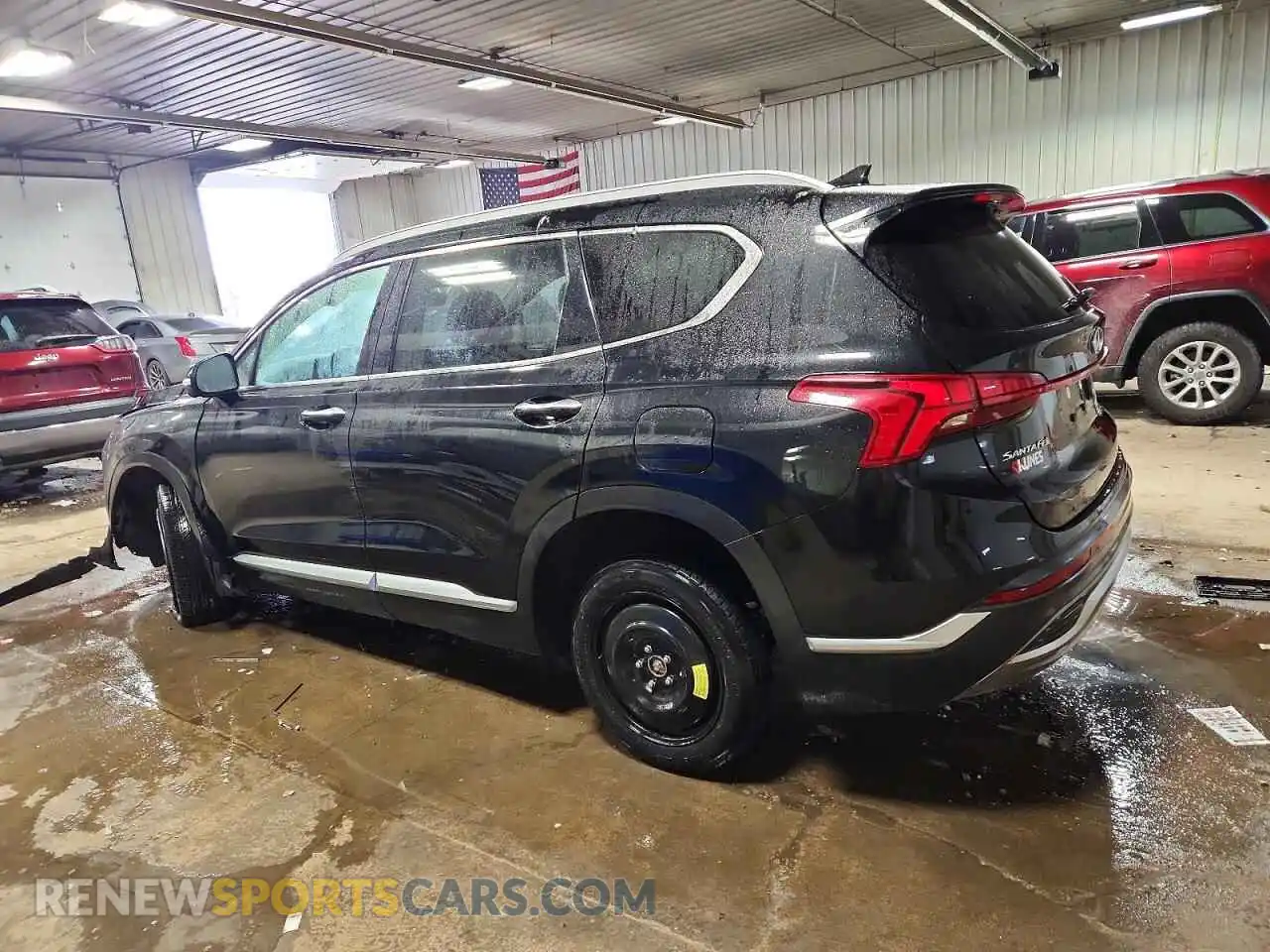 2 Photograph of a damaged car 5NMS3DAJXPH617740 HYUNDAI SANTA FE 2023