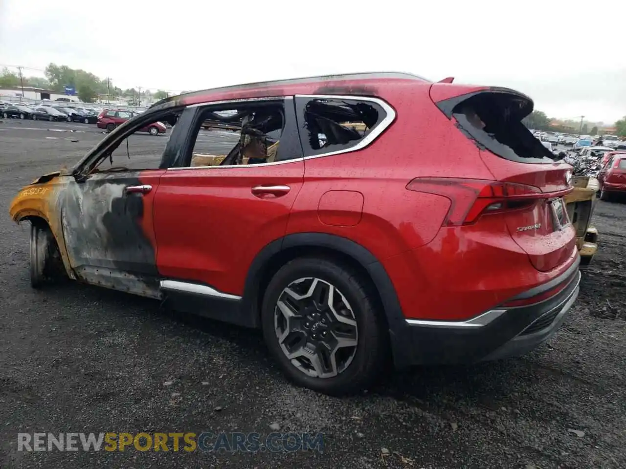 2 Photograph of a damaged car 5NMS44AL1PH557488 HYUNDAI SANTA FE 2023