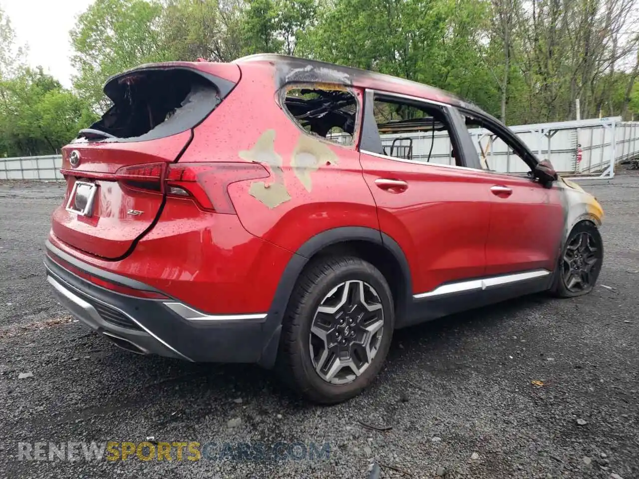 3 Photograph of a damaged car 5NMS44AL1PH557488 HYUNDAI SANTA FE 2023