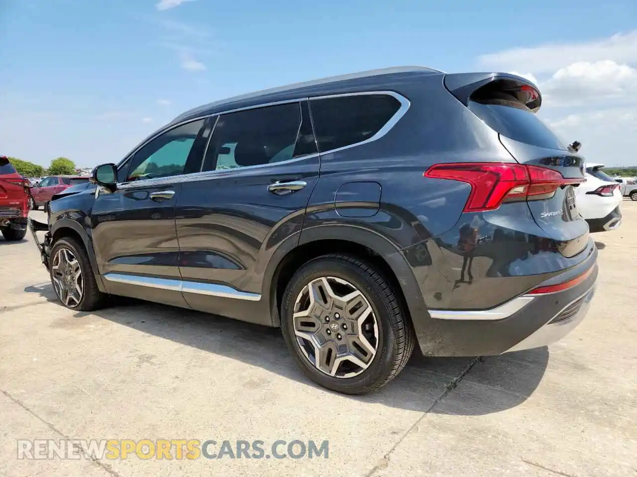 2 Photograph of a damaged car 5NMS44AL3PH653154 HYUNDAI SANTA FE 2023