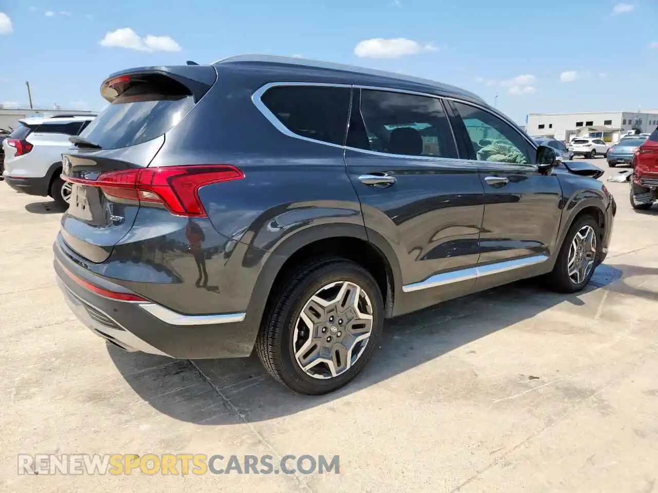 3 Photograph of a damaged car 5NMS44AL3PH653154 HYUNDAI SANTA FE 2023