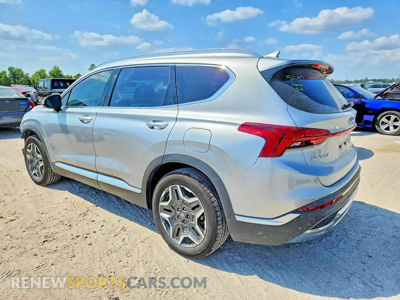 2 Photograph of a damaged car 5NMS44AL4PH605663 HYUNDAI SANTA FE 2023
