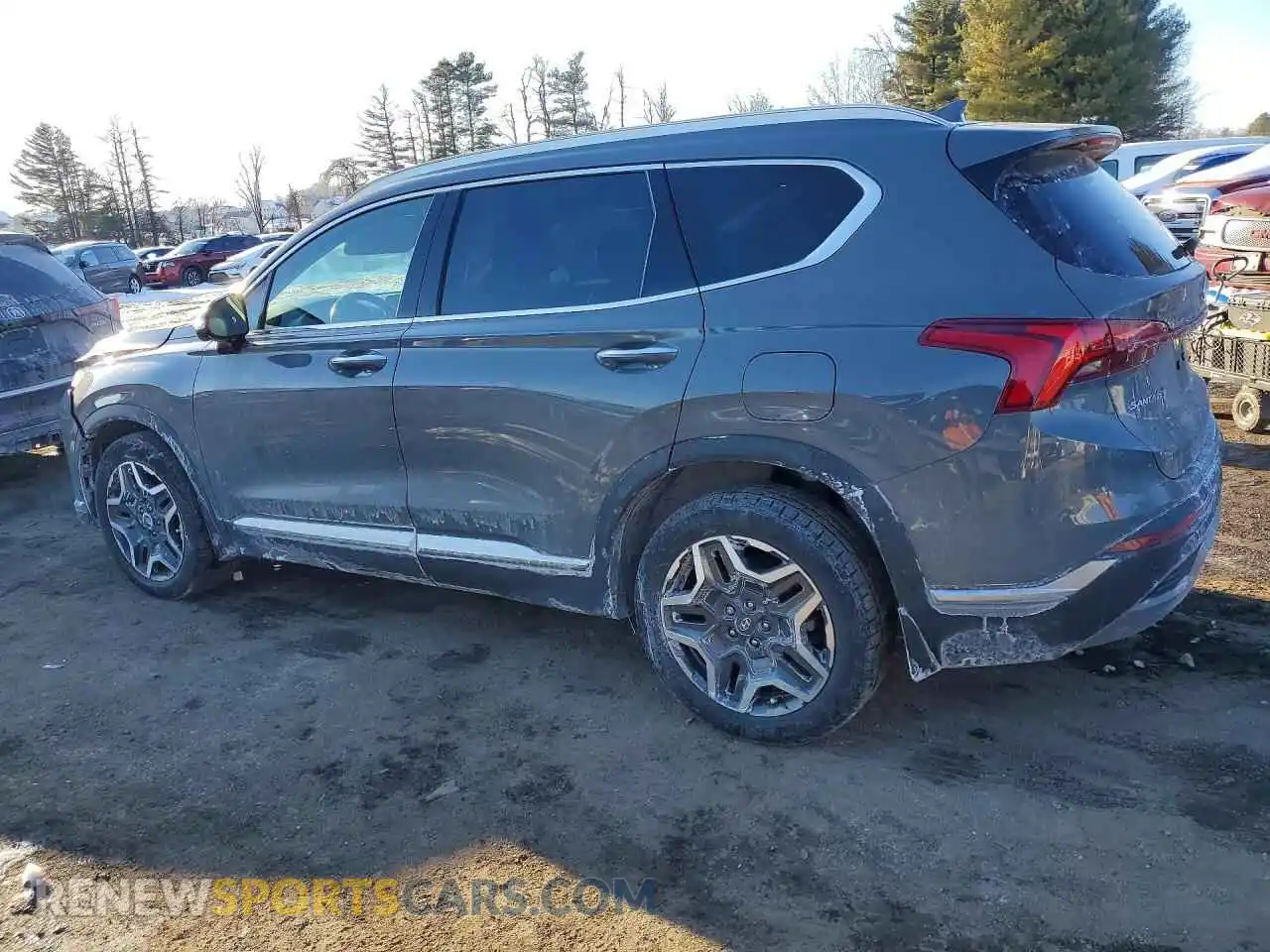 2 Photograph of a damaged car 5NMS44AL5PH632547 HYUNDAI SANTA FE 2023